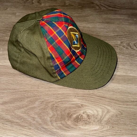 Kid's Boy Scouts Plaid Baseball Hat - Picture 8 of 10